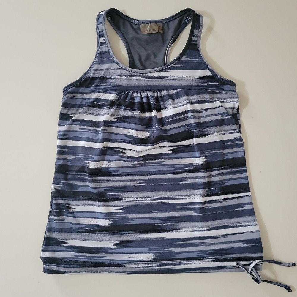 Athleta Airbrush Printed Tinker Active Tank Top - Picture 2 of 16